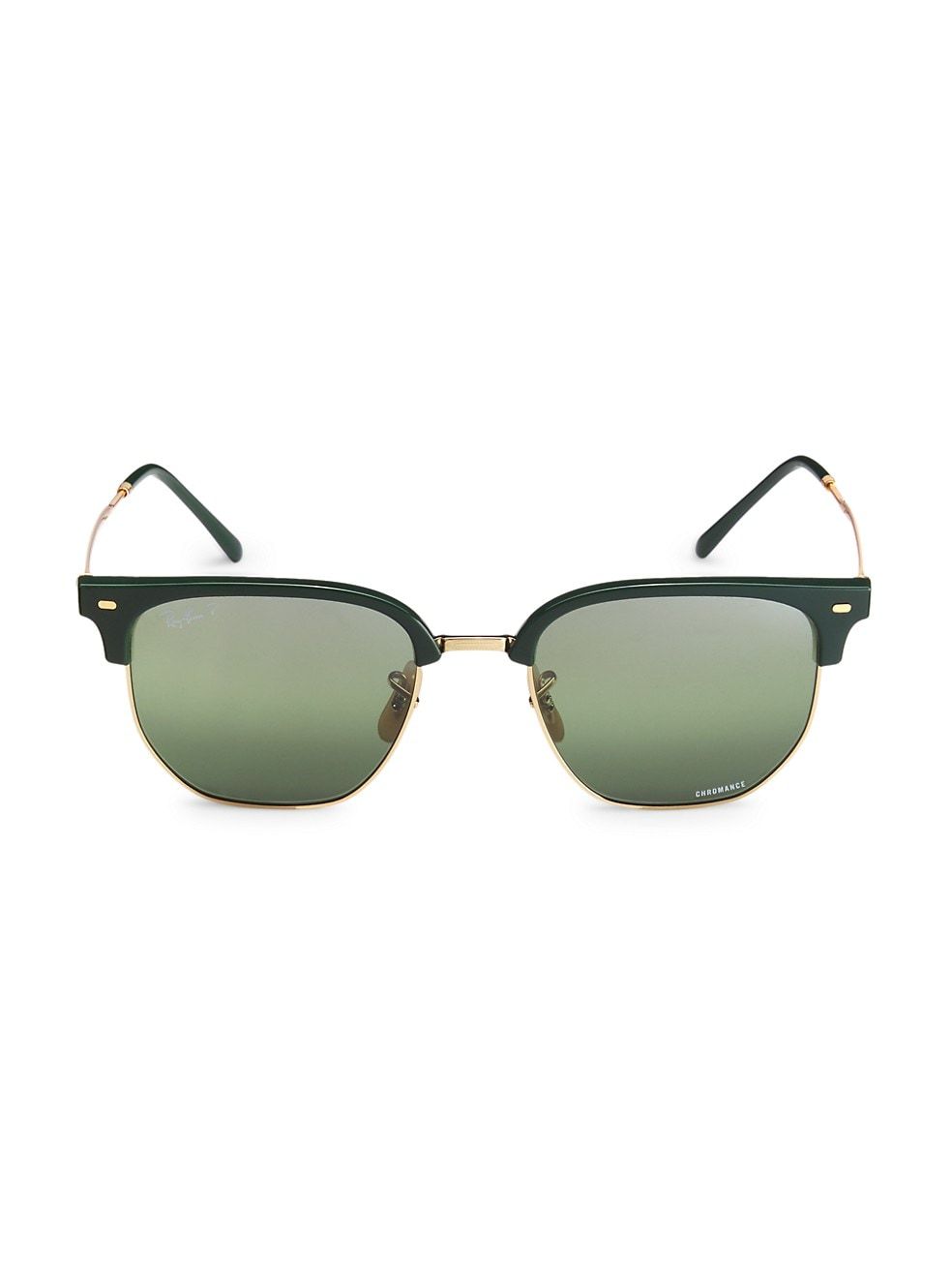 Ray-Ban RB4416 Clubmaster 53MM Geometric Sunglasses | Saks Fifth Avenue