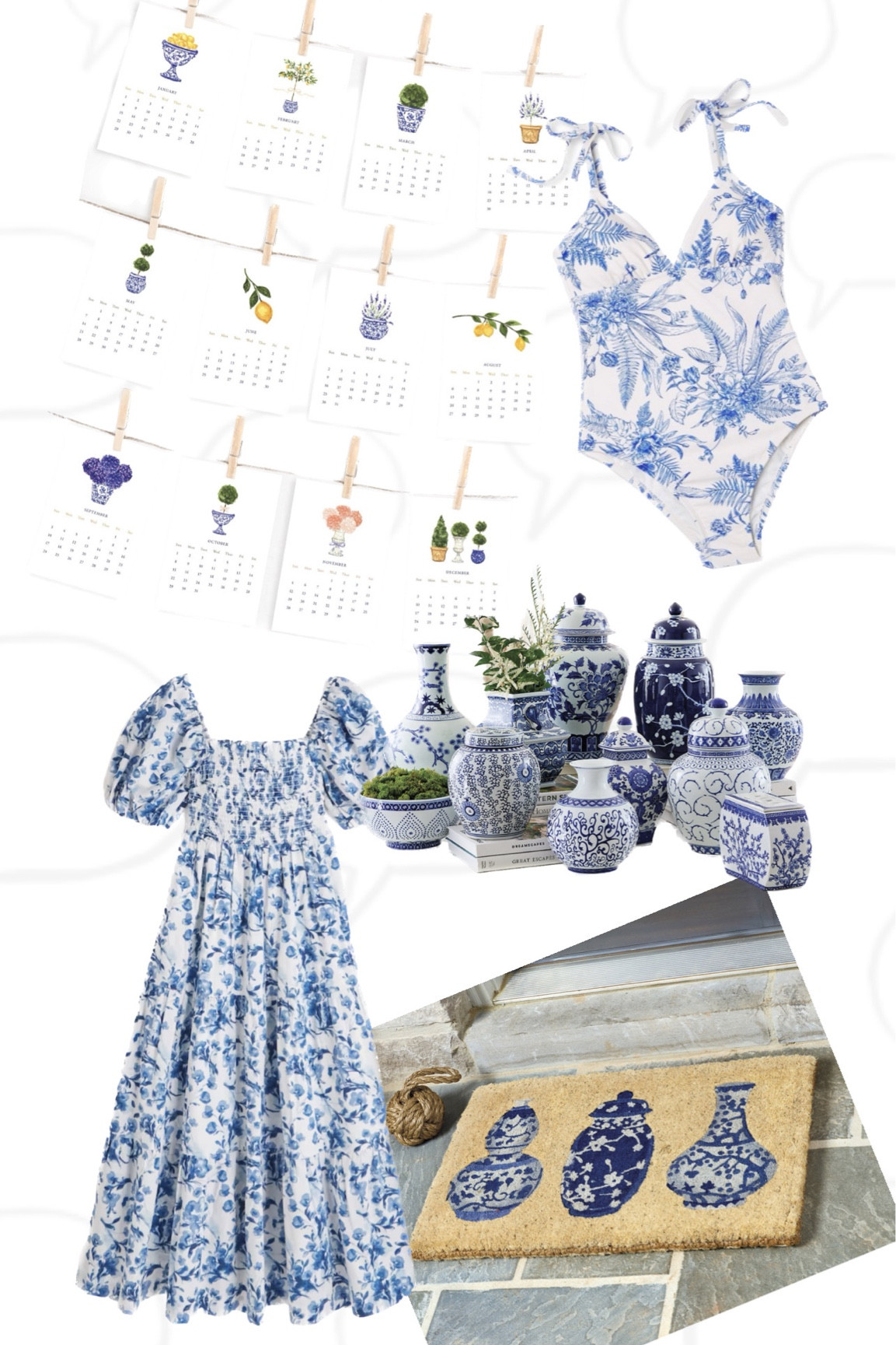 Blue and white chinoiseries 

#LTKunder100 #LTKFind #LTKhome