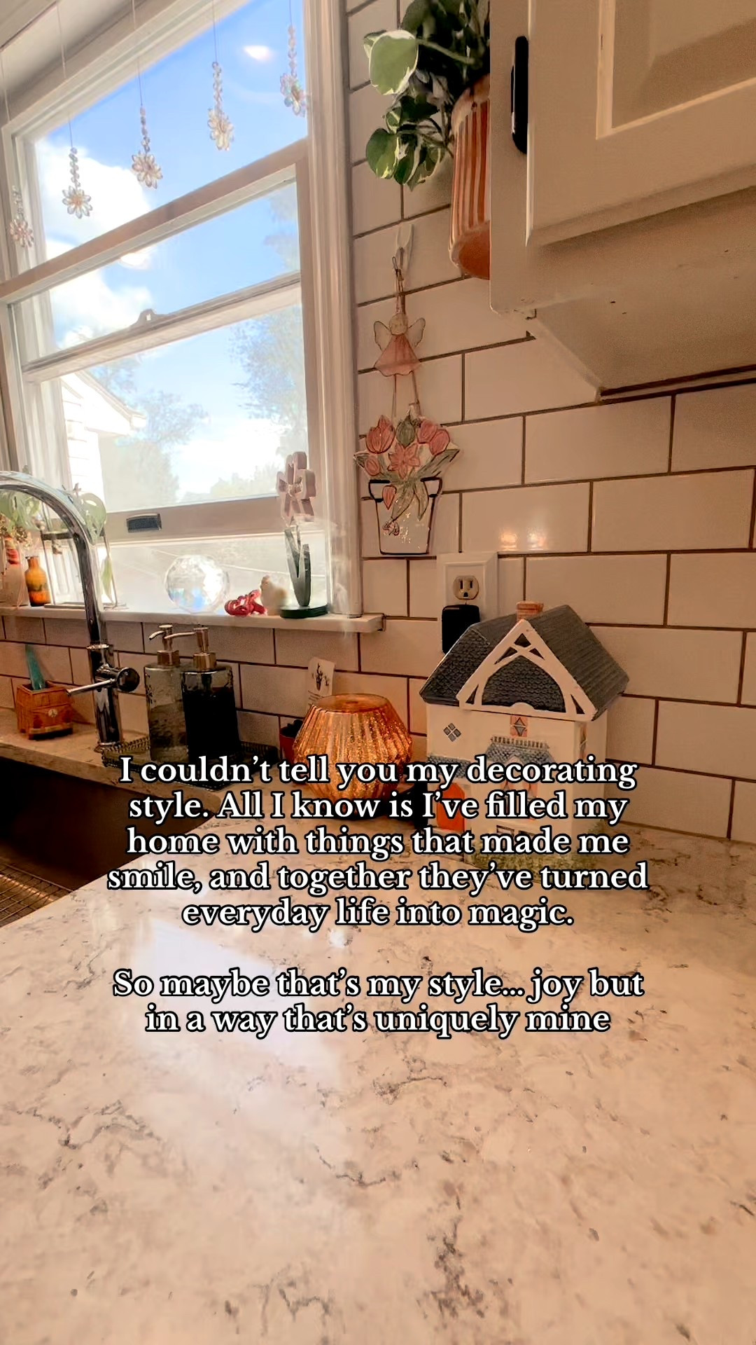 I hate cooking but I love my kitchen—and it’s mostly thanks to this little corner. Some of it’s linked but honestly… a lot is thrifted finds that just made me smile. 

#LTKHome #LTKFindsUnder50 #LTKFindsUnder100