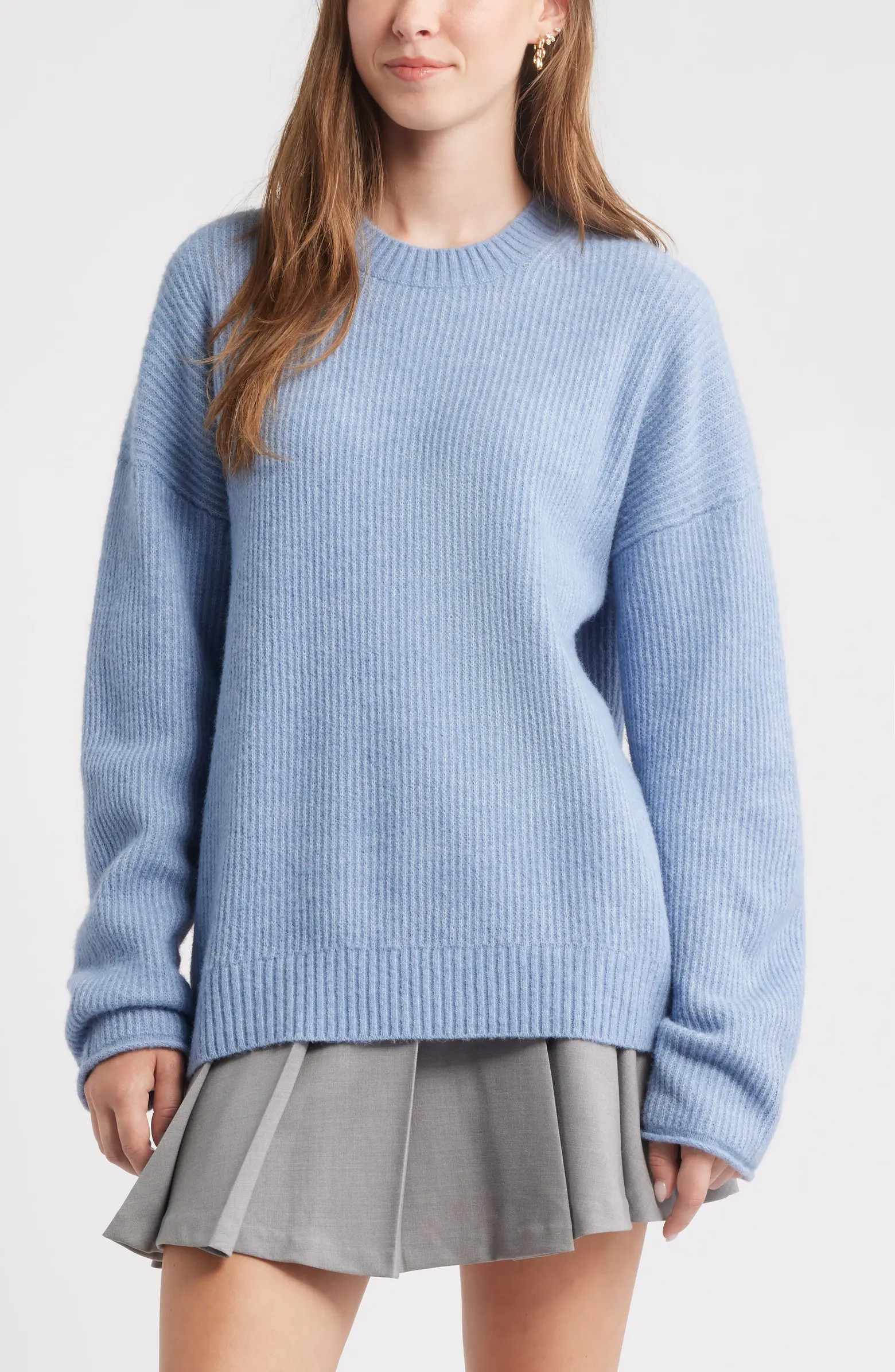 Fuzzy Oversize Sweater | Nordstrom