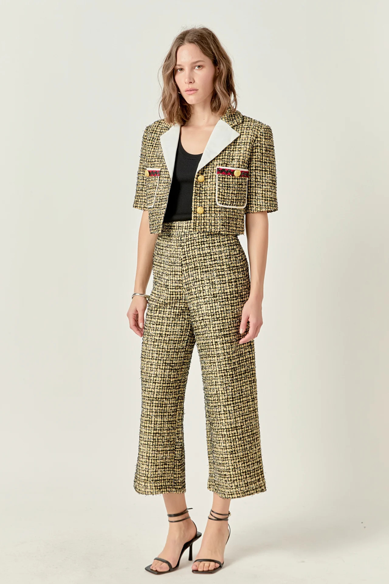 Premium Tweed Culottes | English Factory