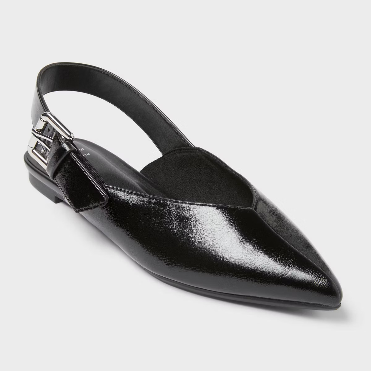 Women’s Victoria Sling Back Side Buckle Flats with Memory Foam Insole – A New Day™ | Target