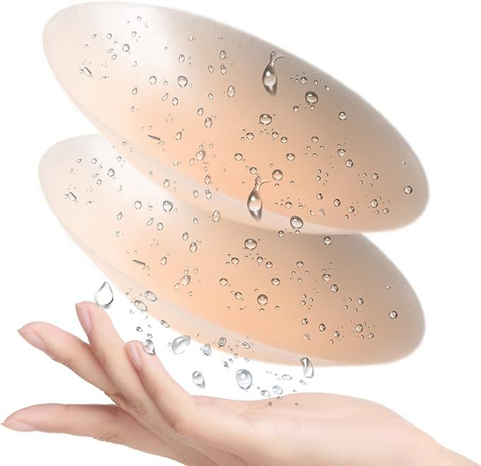 PRETTYWELL Nipple Covers for Women,Waterproof Nipple Pasties Reusable,Ultra Thin Adhesive Silicon... | Amazon (US)