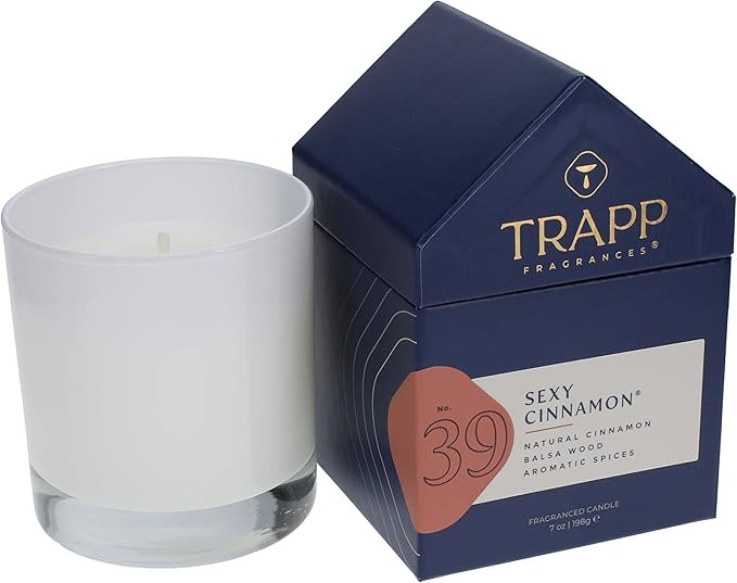 Trapp - No. 39 Sexy Cinnamon - 7 oz. House Box Candle - Aromatic Home Fragrance with Earthy Scent... | Amazon (US)