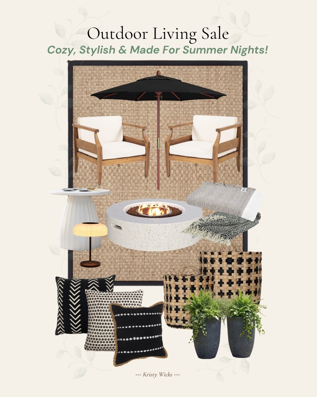 Outdoor Living Sale!

#LTKHome #LTKSaleAlert