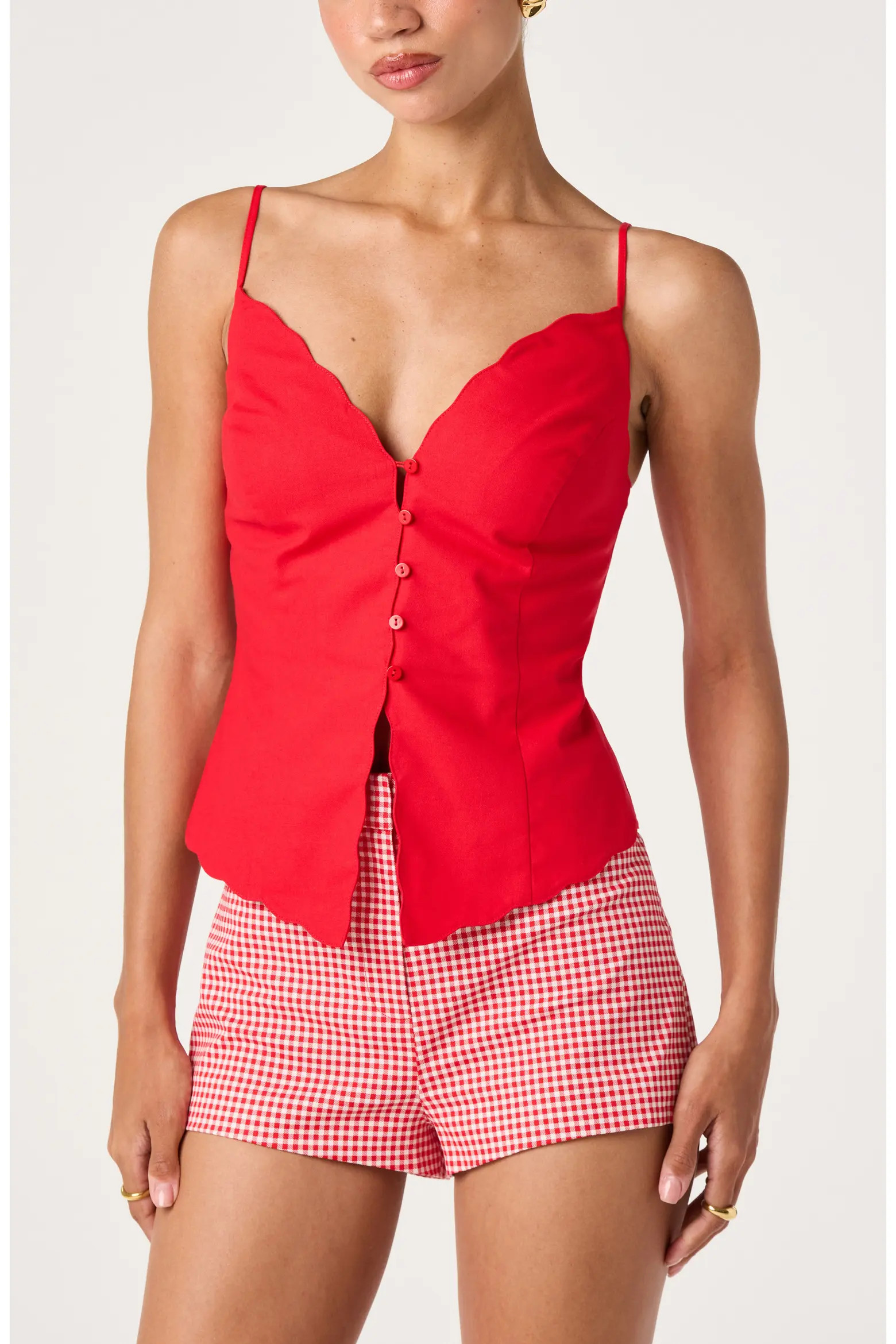 Odette Scallop Hem Camisole (Women) | Nordstrom | Nordstrom