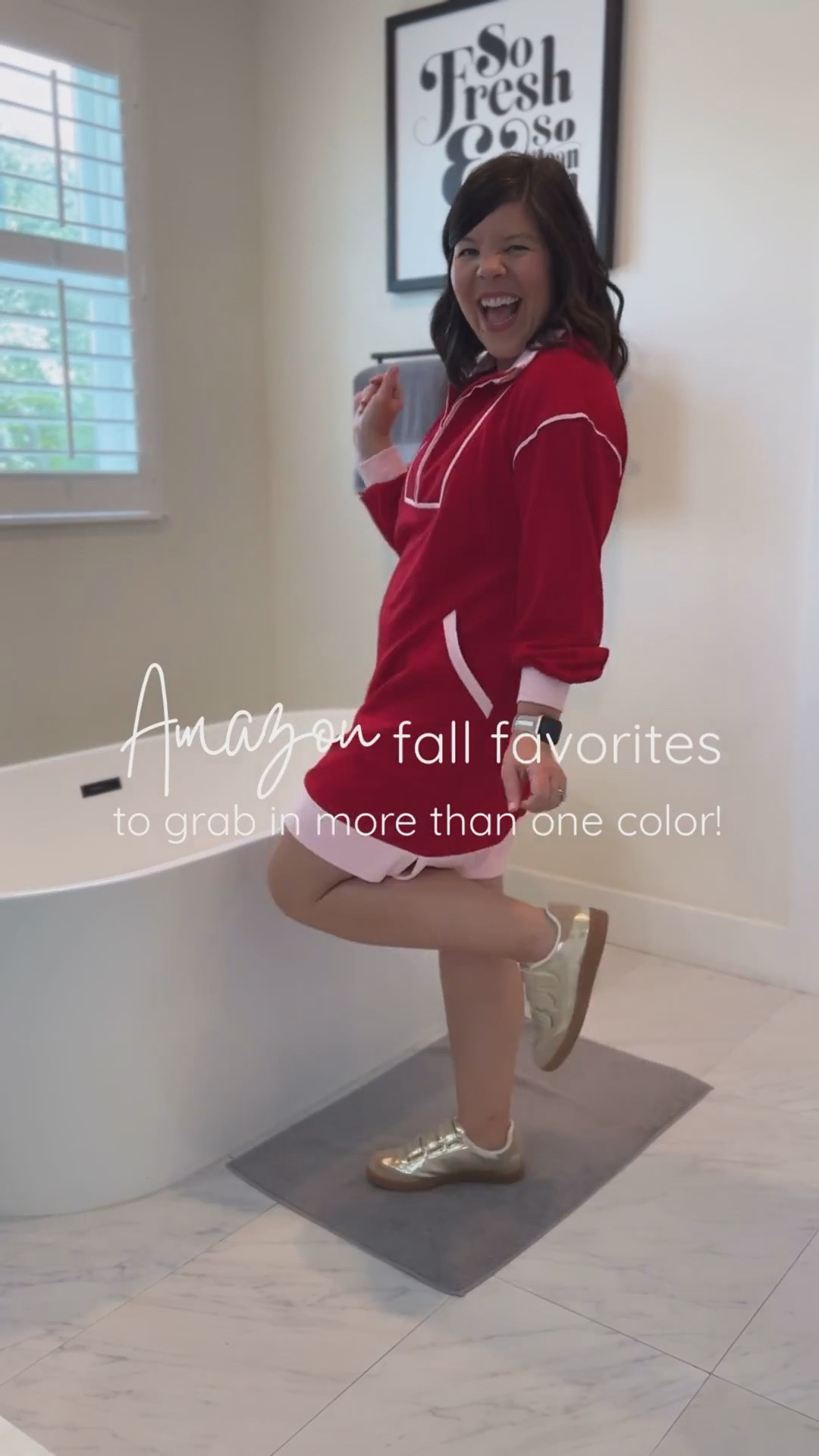 One of my life mantras is “love it once, buy it twice! When I find pieces I love I grab them in all the colors… Because are you really an outfit repeater f you’re wearing it in a new color?! 😜

Whether you want one, or two, these pieces are sure to be new closet favorites for me and you!

Wearing a medium in all 🩷

#LTKFindsUnder50 #LTKSeasonal #LTKStyleTip