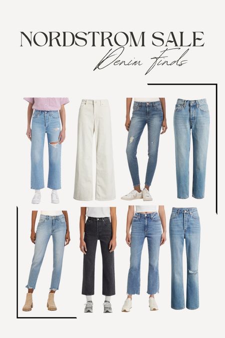 NORDSTROM SALE DENIM FINDS *ALL ITEMS IN STOCK*
—
High rise denim, light wash jeans, fall fashion, closet staple