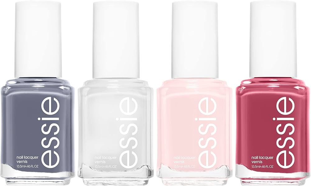 Essie Nail Polish, 8-Free Vegan, 4 Piece Best Sellers Set, Muchi Muchi, Blanc, Mrs Always Right, ... | Amazon (US)