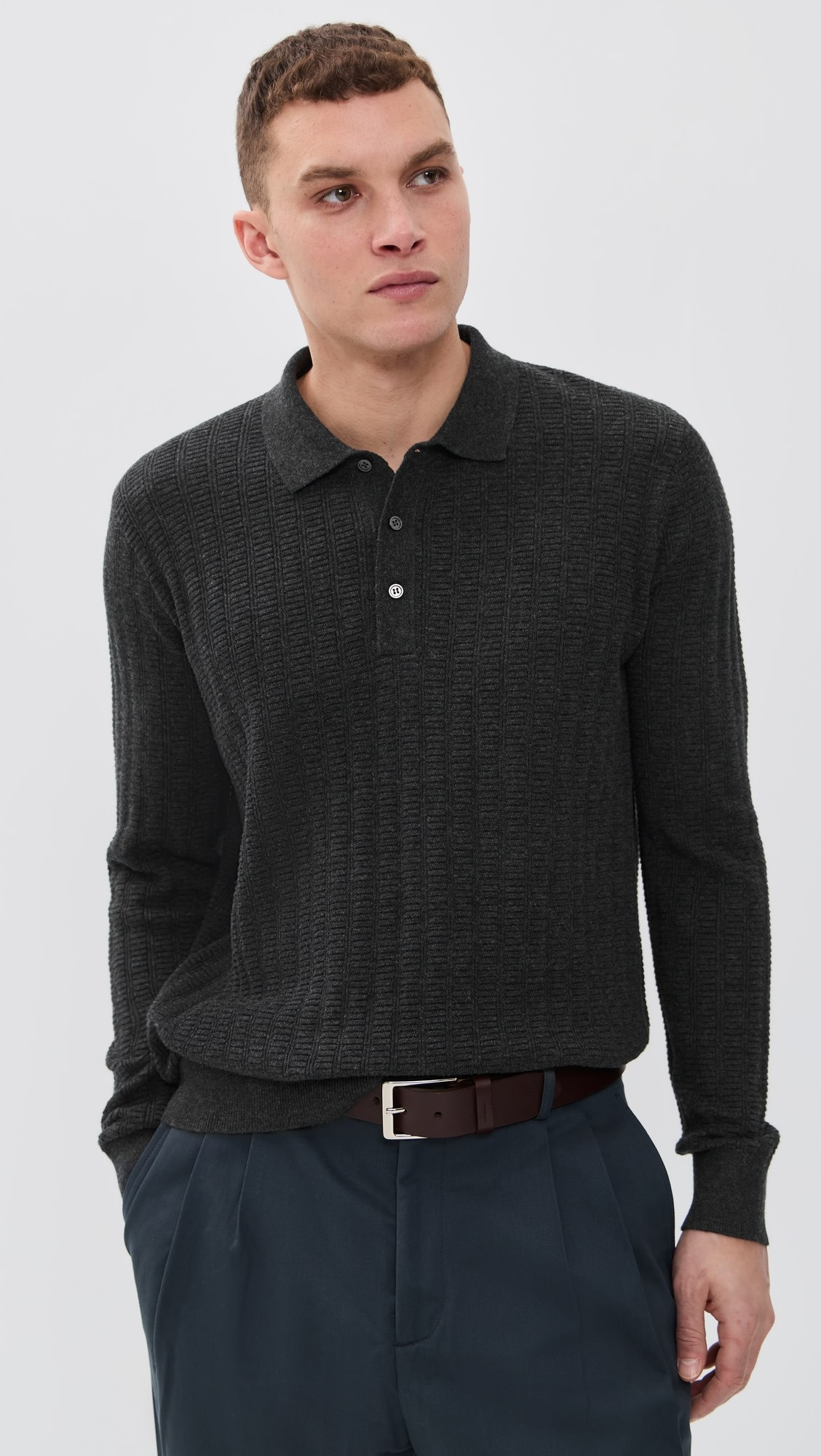 Smeaton Knitted Polo Sweater | Shopbop