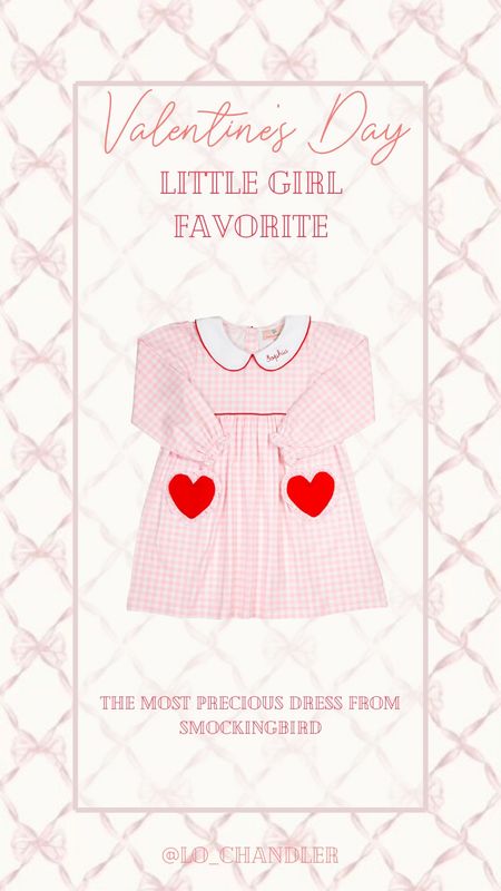 In love with this dress from Smockingbird! Obsessed with the personalized collar



Valentines outfits
Little girl outfits 
Valentines dress
Heart dress
Smockingbird
Little girl dress
Heart outfits 


#LTKstyletip #LTKbaby #LTKkids