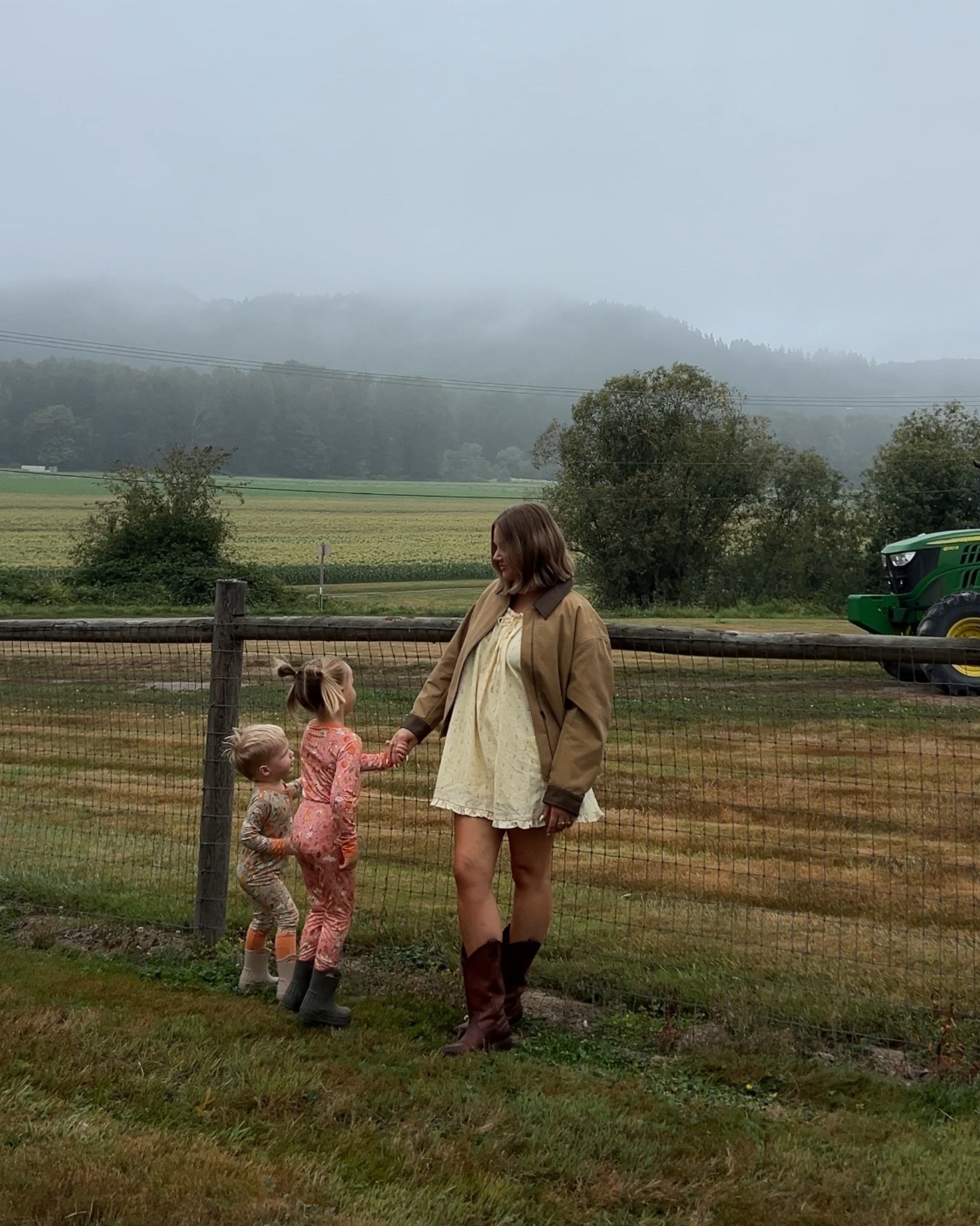 Boots true to size so comfy no wear in time! Jacket size M 