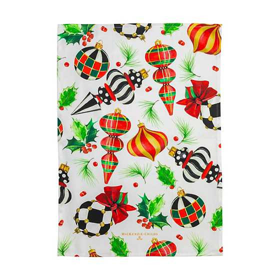 Deck the Halls Dish Towel | MacKenzie-Childs