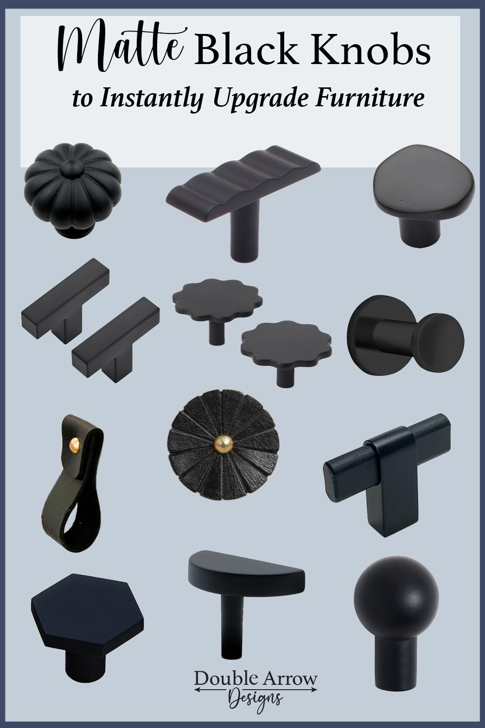 Matte black hardware is a simple way to give furniture a fresh, modern update. These stylish knobs add contrast and a custom look to dressers, cabinets, and DIY furniture makeovers.

#LTKHome