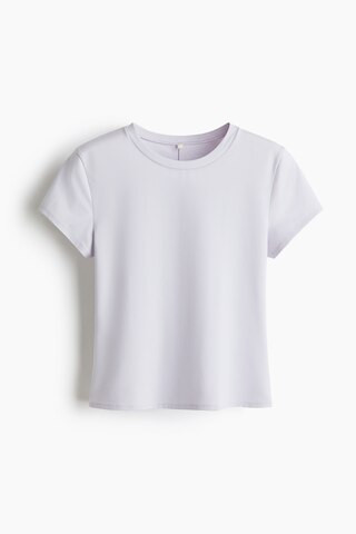 H & M - Sports Shirt with DryMove - Lilac | H&M (US + CA)