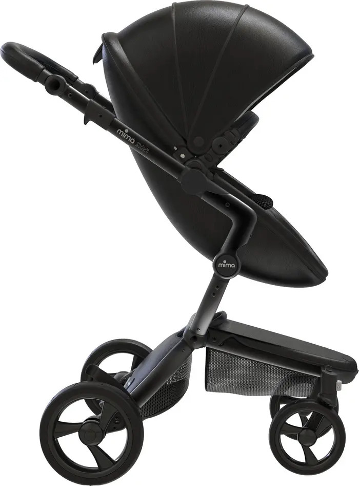 mima Xari 4G Black Chassis Stroller with Reversible Reclining Seat & Carrycot | Nordstrom | Nordstrom