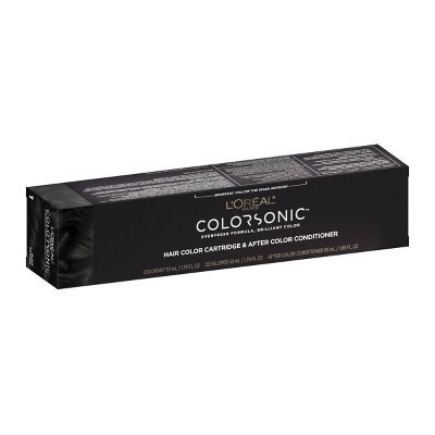 L'Oreal Paris Colorsonic Ammonia Free Permanent Hair Color Cartridge - Device Sold Separately - Black Natural 1 | Target