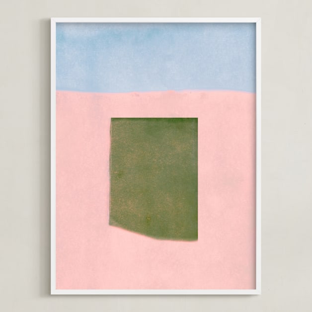 "Playground II" - Mixed Media Limited Edition Art Print by Kamala Nahas. | Minted