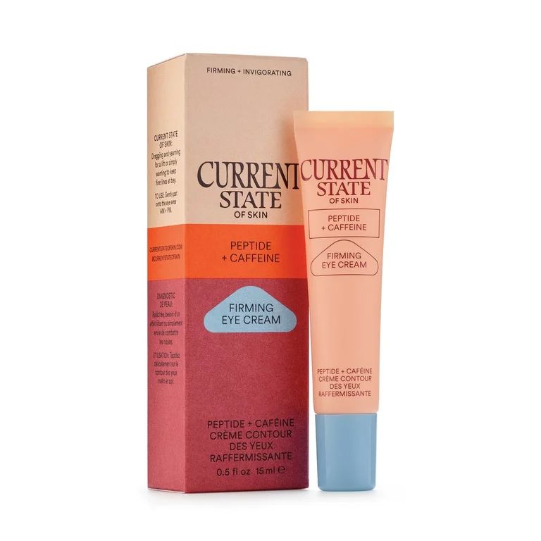Current State Peptide Caffeine Firming Eye Cream for All Dark Circles and Puffiness, .5 fl oz | Walmart (US)