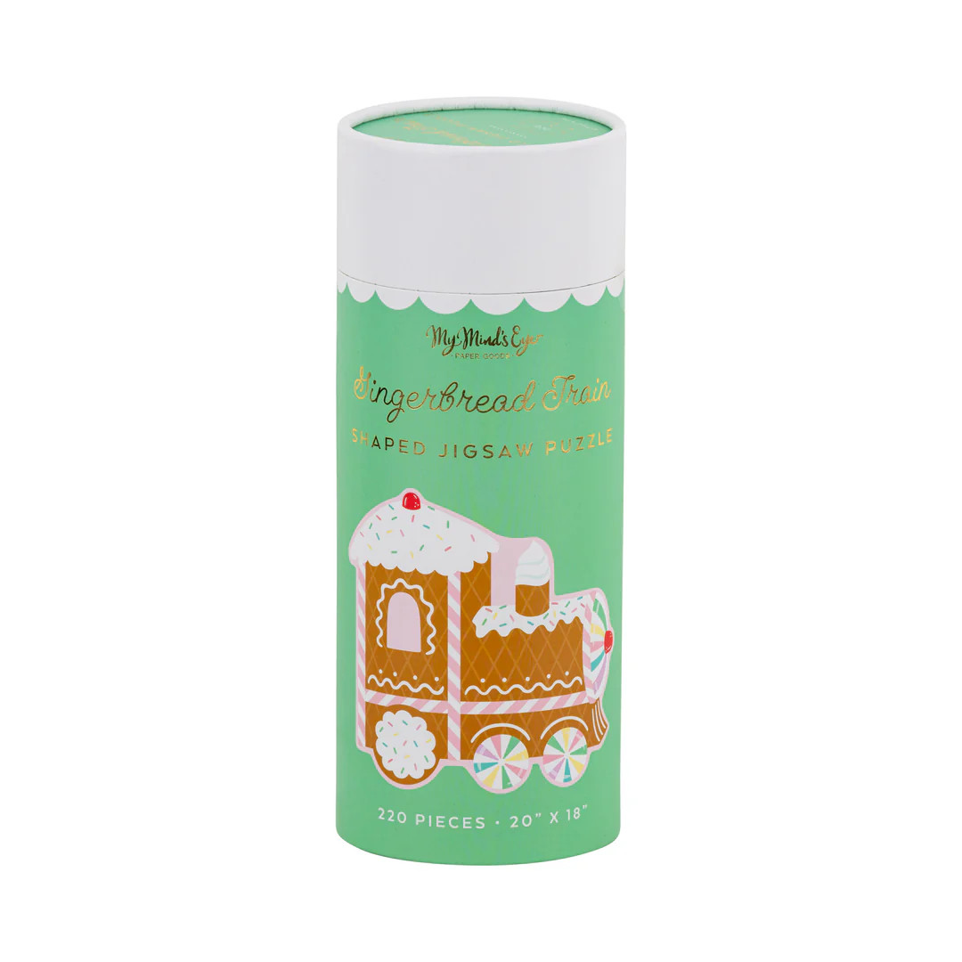 Gingerbread Train Jigsaw Puzzle 220 pcs | My Mind's Eye