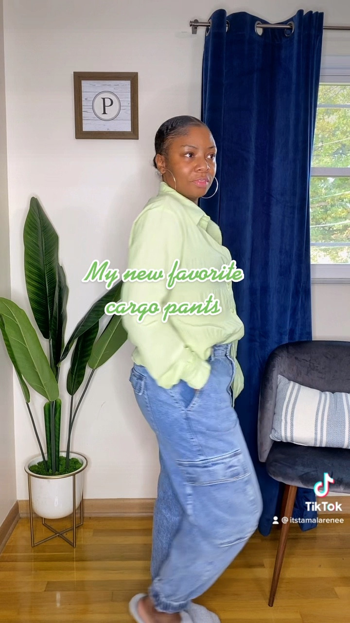 Cargo pants are very on trend this fall!! Kick your fall style into gear with these babies!! Size up! 

#LTKSeasonal #LTKunder50 #LTKstyletip