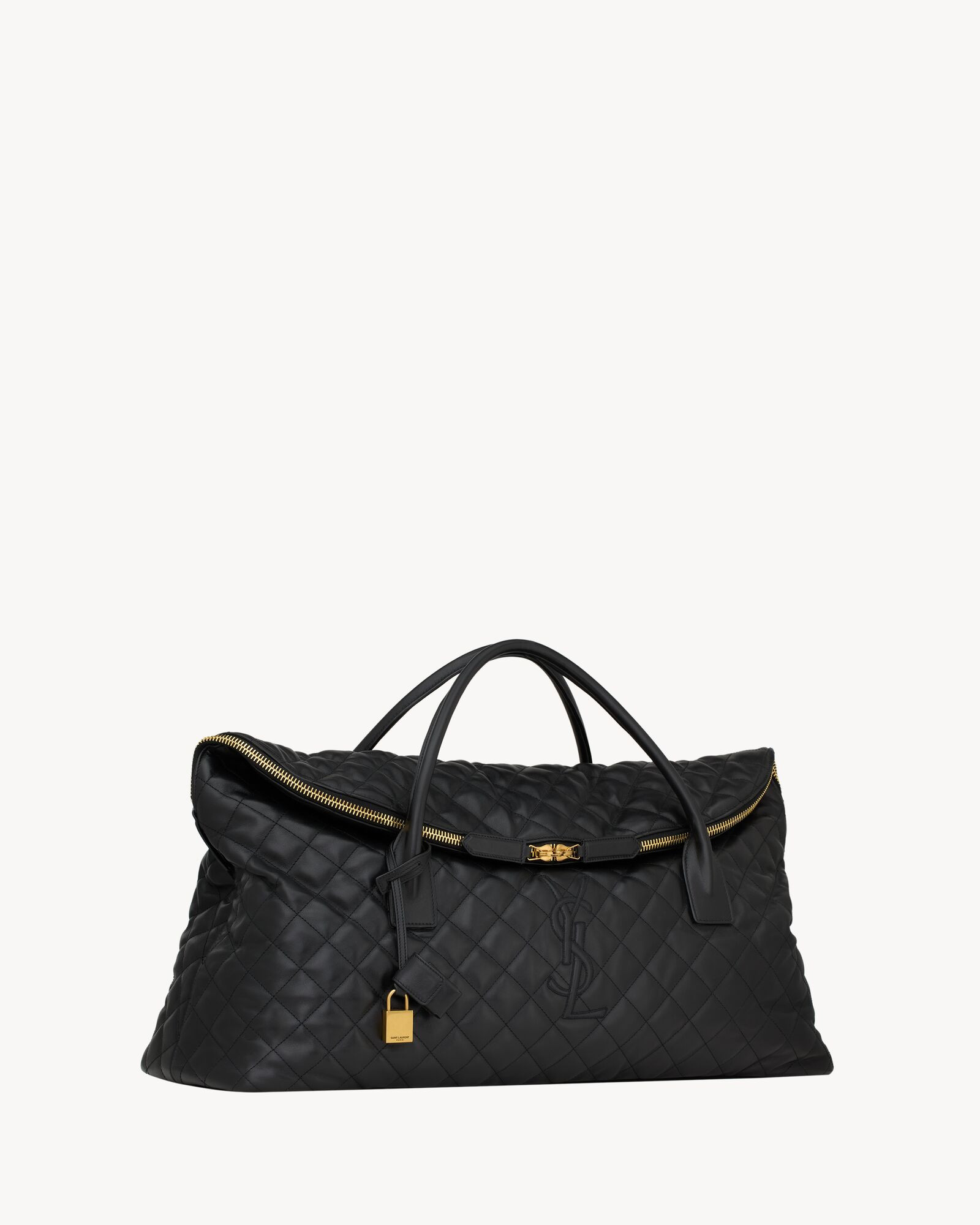 es giant travel bag in quilted leather | Saint Laurent Inc. (Global)