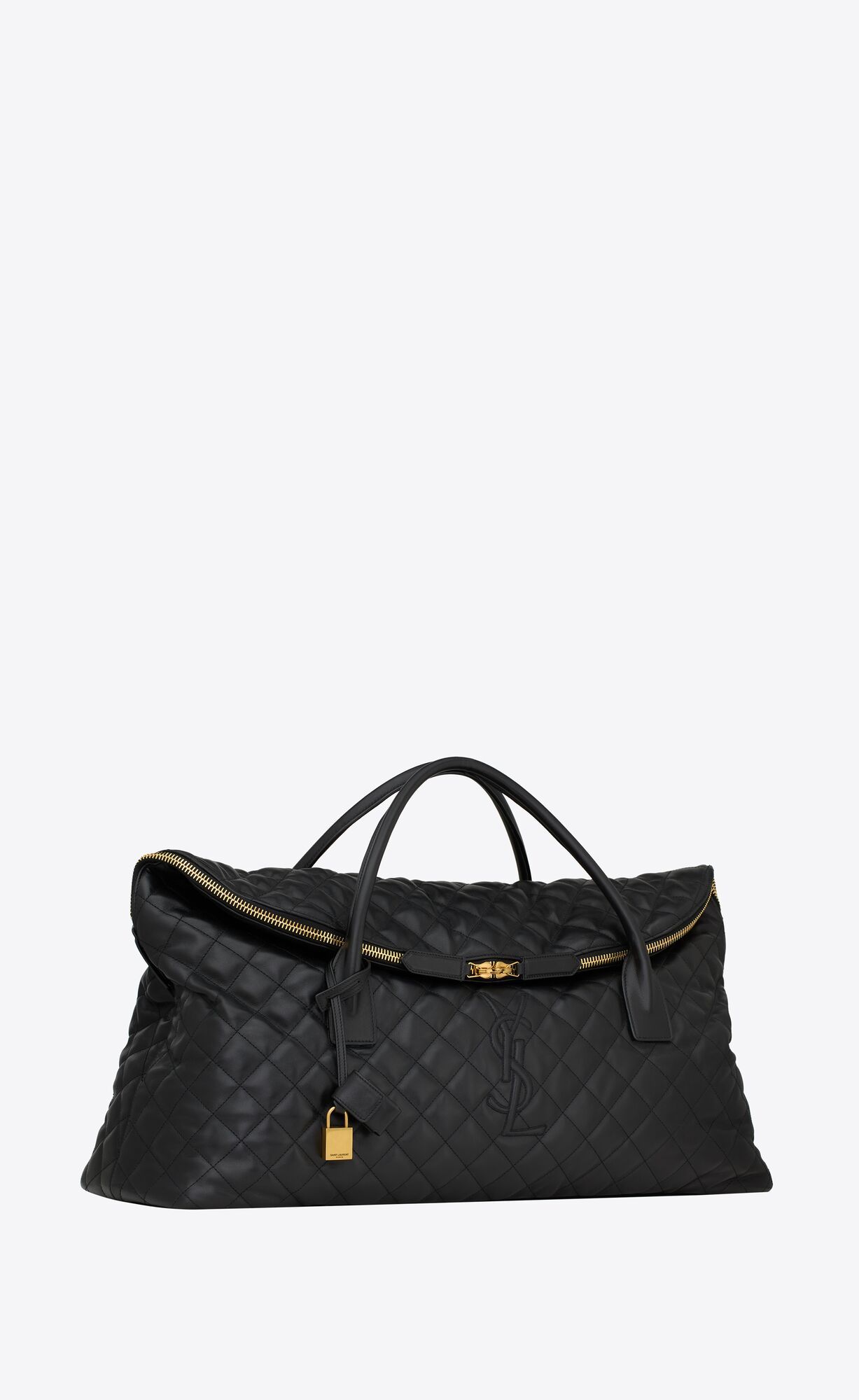 es giant travel bag in quilted leather | Saint Laurent Inc. (Global)
