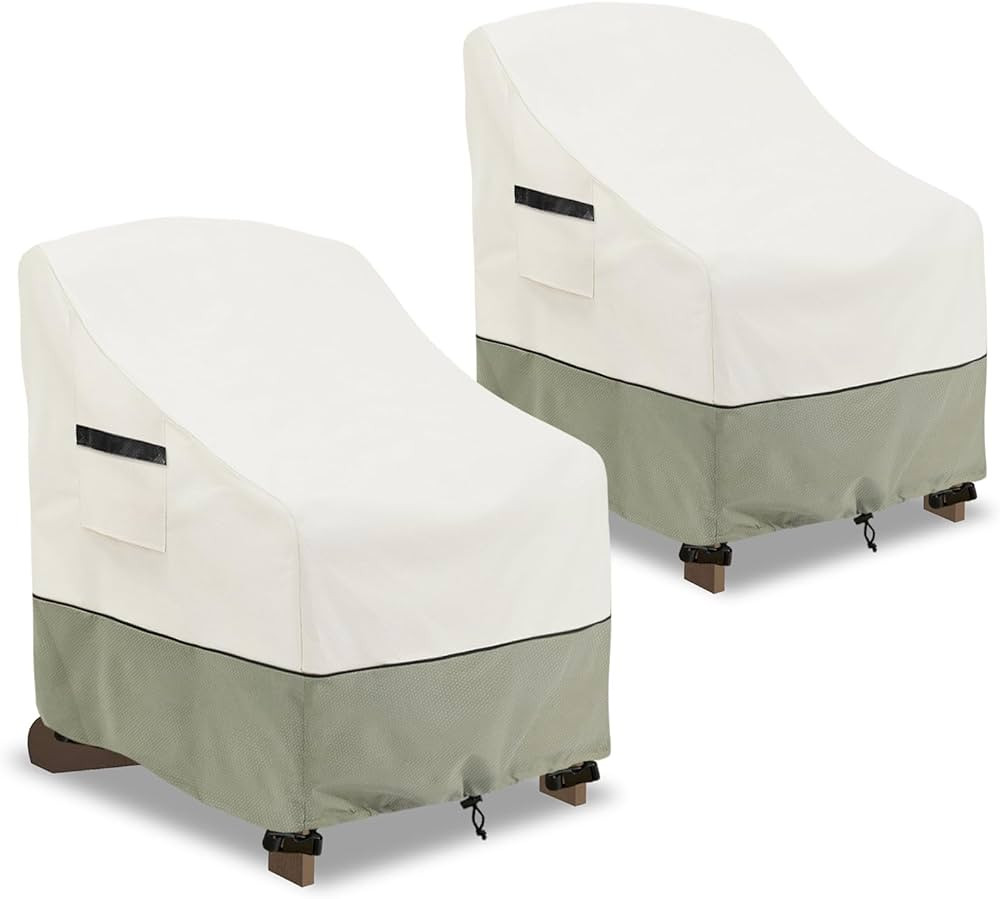 Patio Adirondack Chair Cover 2 Pack,Waterproof Heavy Duty Outdoor Chair Covers,Patio Adirondack C... | Amazon (US)