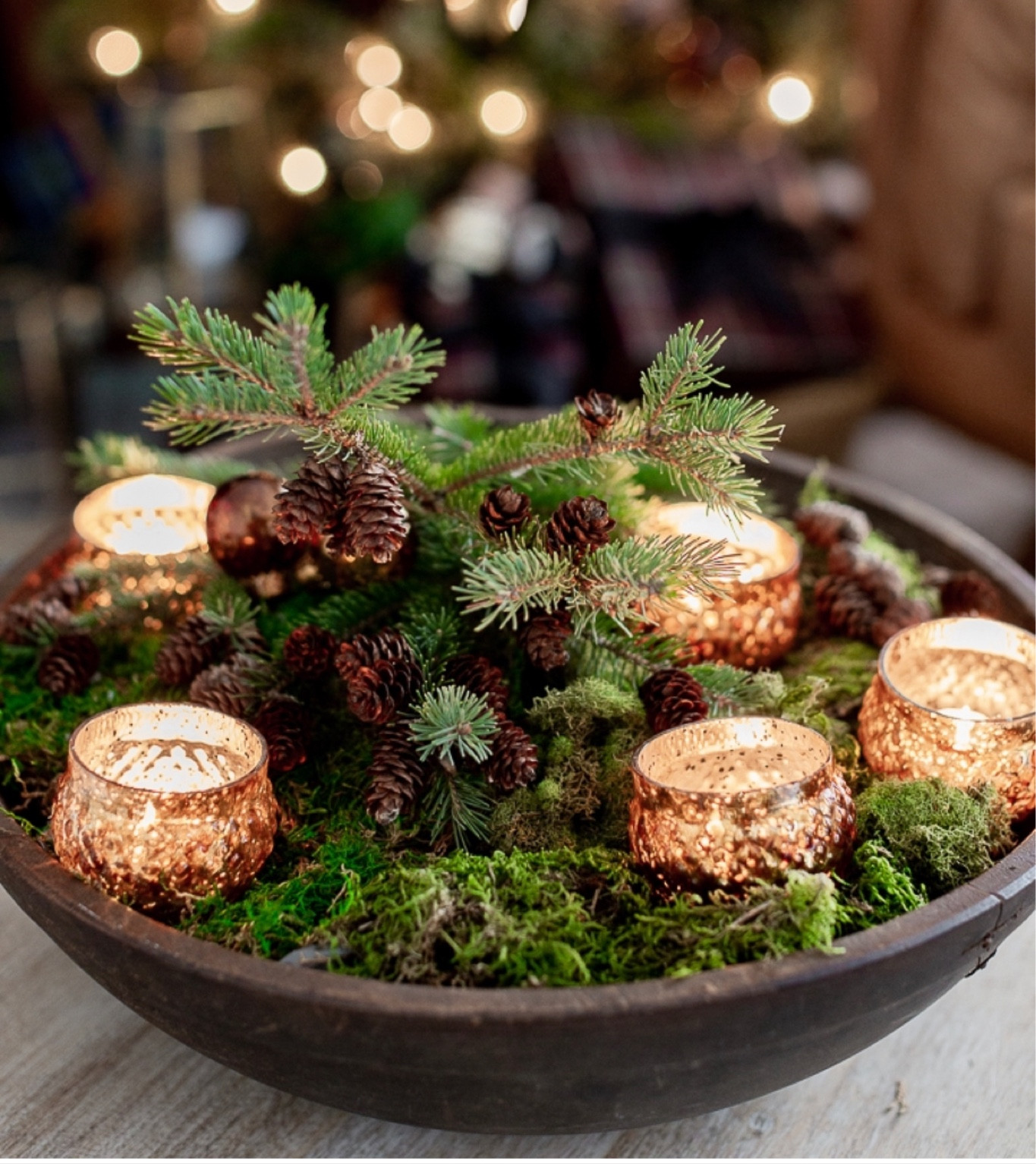 Christmas entryway decor centerpiece thanksgiving table decorations living room holiday bowl candle garland 

#LTKSeasonal #LTKhome #LTKHoliday