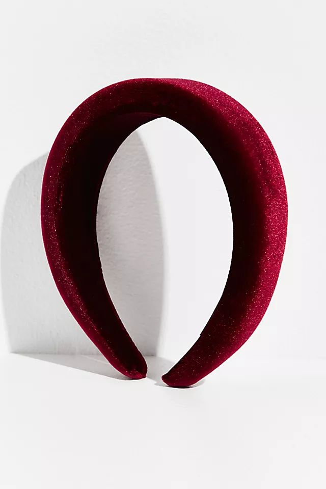 Amanda Puffy Velvet Headband | Free People (Global - UK&FR Excluded)