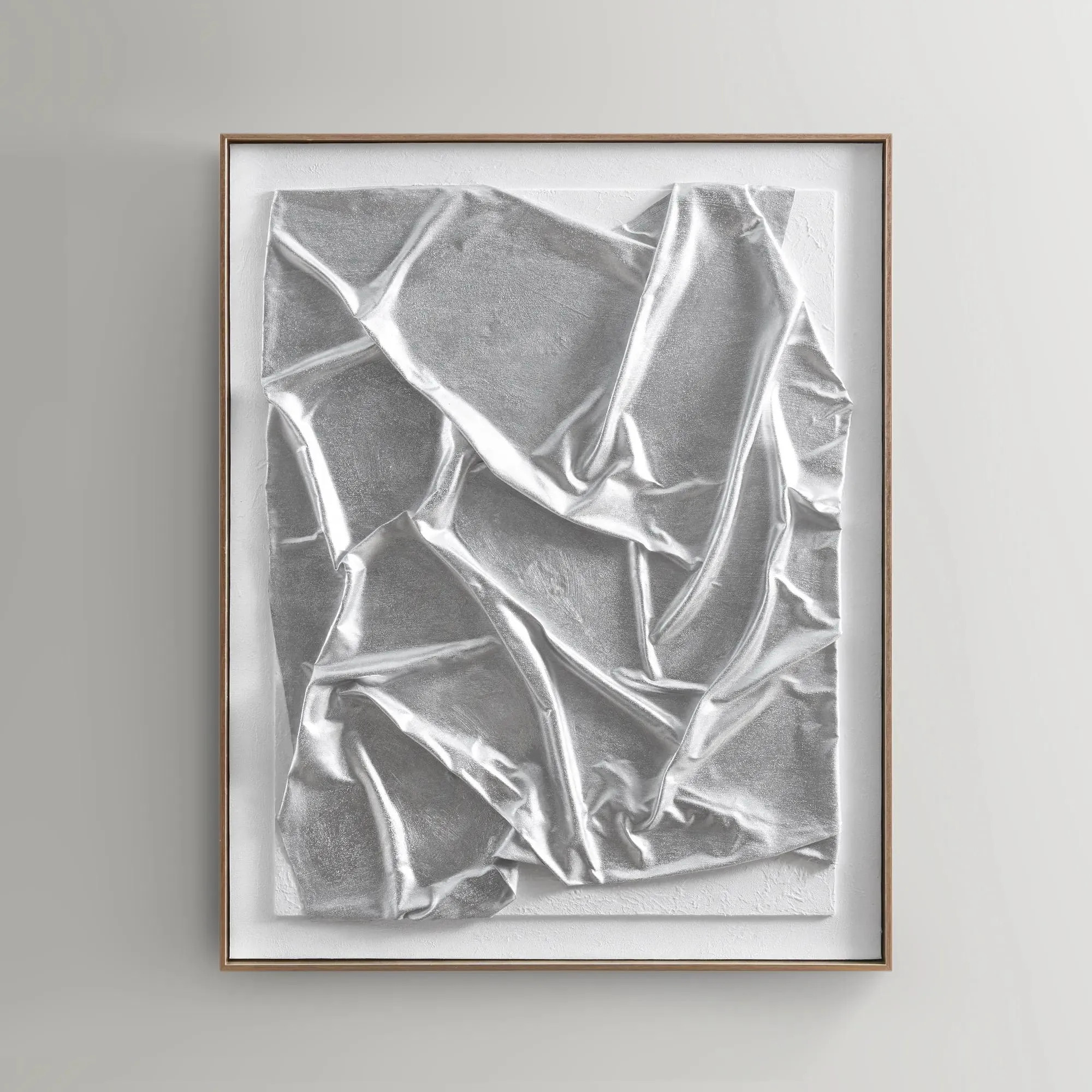 In the Mood Painting - Silver | Z Gallerie