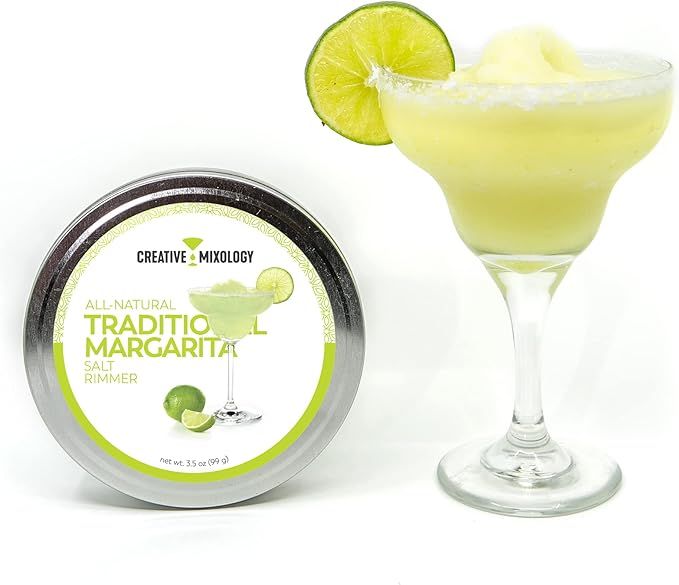 The Spice Lab White Traditional Margarita Salt Cocktail Glass Rimmer - Gluten Free Non-GMO No MSG... | Amazon (US)