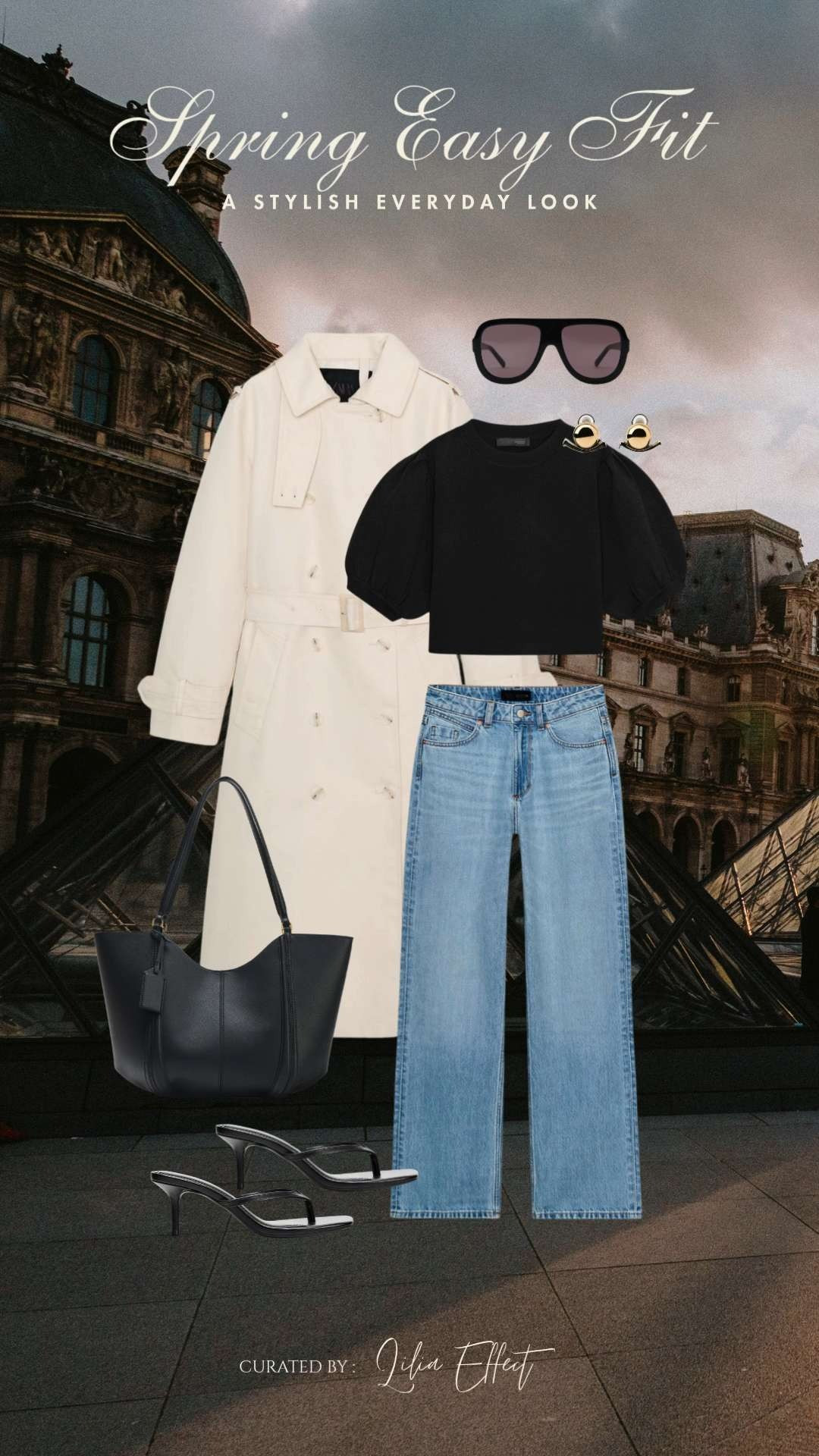 Spring easy fit — a stylish everyday look 🤍 Effortless layers, relaxed pieces, and soft neutrals for that easy, put-together feel. 🌿✨
 

 #LTKgrwm #LTKootd