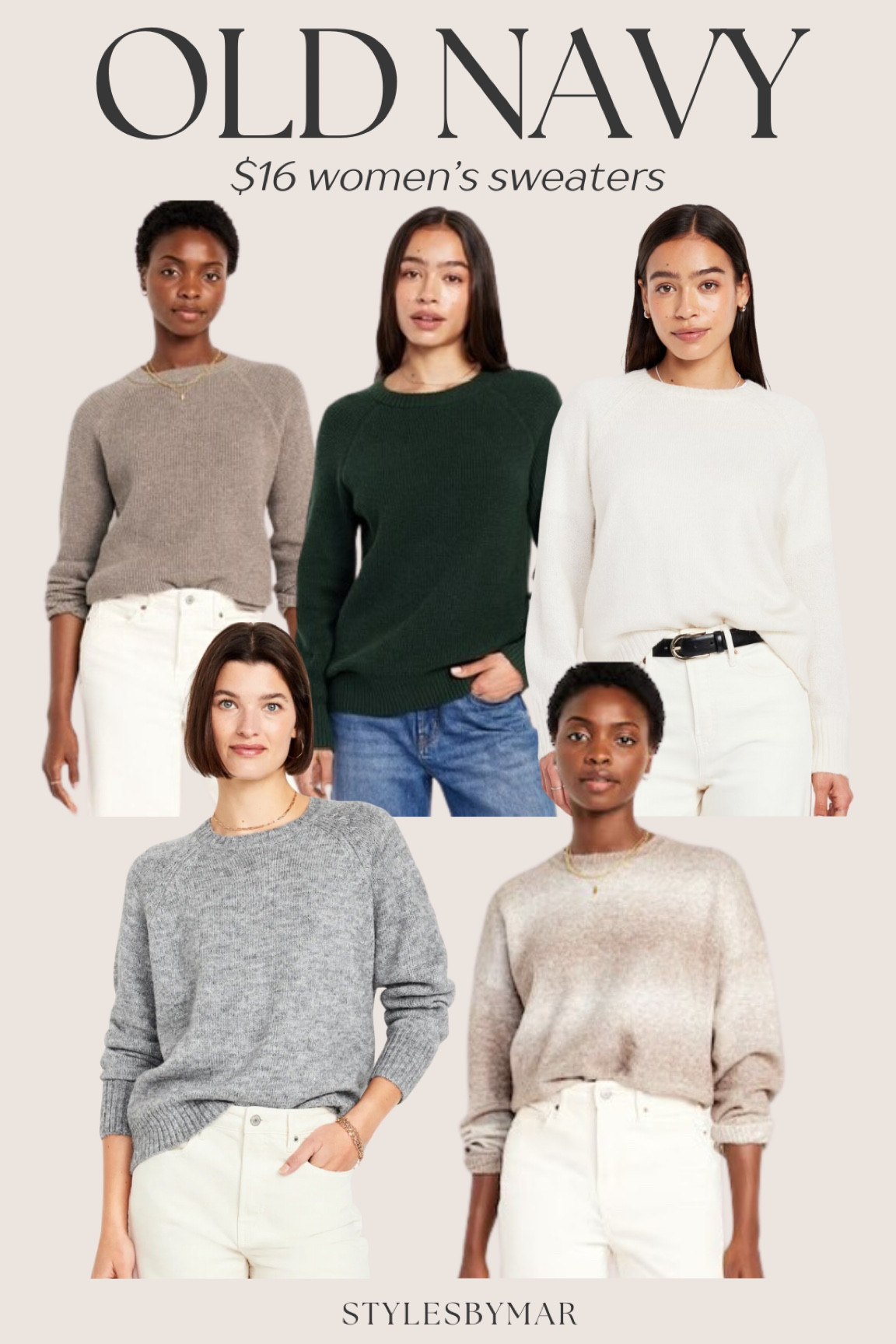 Old Navy women’s sweaters on sale
$16 sweater
Fall outfit


#LTKSaleAlert #LTKSeasonal #LTKFindsUnder50
