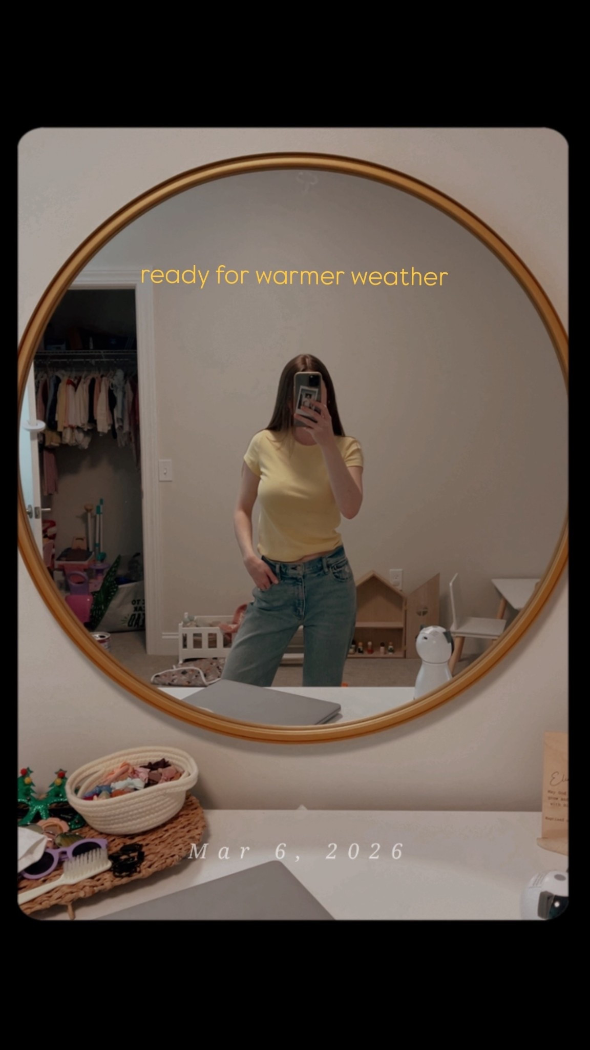 ready for warmer weather

spring fashion; spring outfit; casual spring outfit; yellow tee; spring denim; spring jeans

#LTKSpringSale #LTKootd