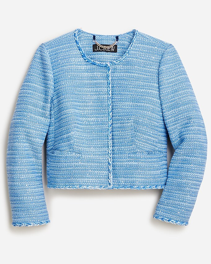 Louisa lady jacket in sequin tweed | J. Crew US