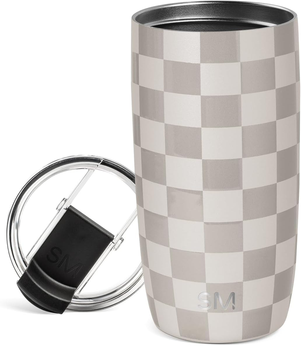 Simple Modern Voyager Tumbler with Flip Lid | Travel Coffee Mug | Insulated Stainless Steel Cold ... | Amazon (US)