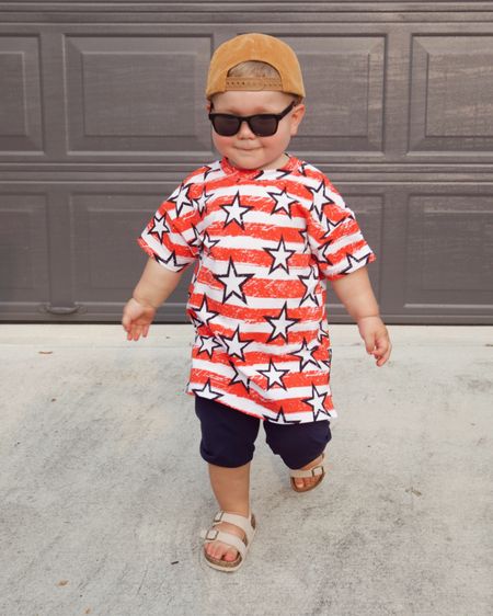 Toddler boy patriotic outfit!😍🇺🇸👦🏼🎉 this set is so comfy and has with a matching mommy set!

Toddler outfit, toddler boy style, little boy 4th of July outfit, baby outfit, patriotic fashion

#LTKBaby #LTKKids #LTKSeasonal