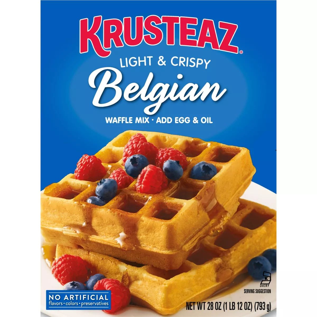 Krusteaz Belgian Waffle Mix - 28oz | Target