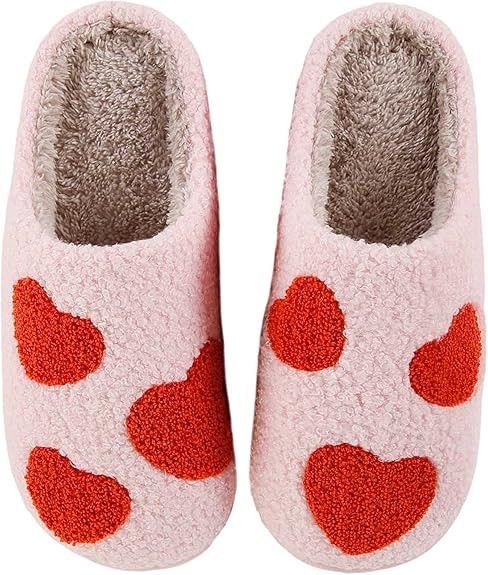 Comfy House Slippers For Women Men, Ladies Fuzzy Bedroom Slippers,indoor Outdoor Memory Foam Shoe... | Amazon (US)