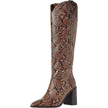 The Drop Women's Cassandra Knee-high Western Boot Overknee | Amazon (US)
