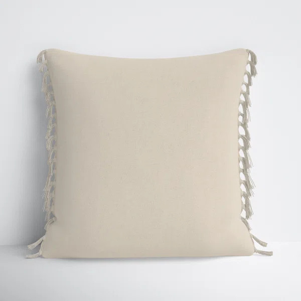 Sharron Tassels Throw Pillow | Wayfair North America