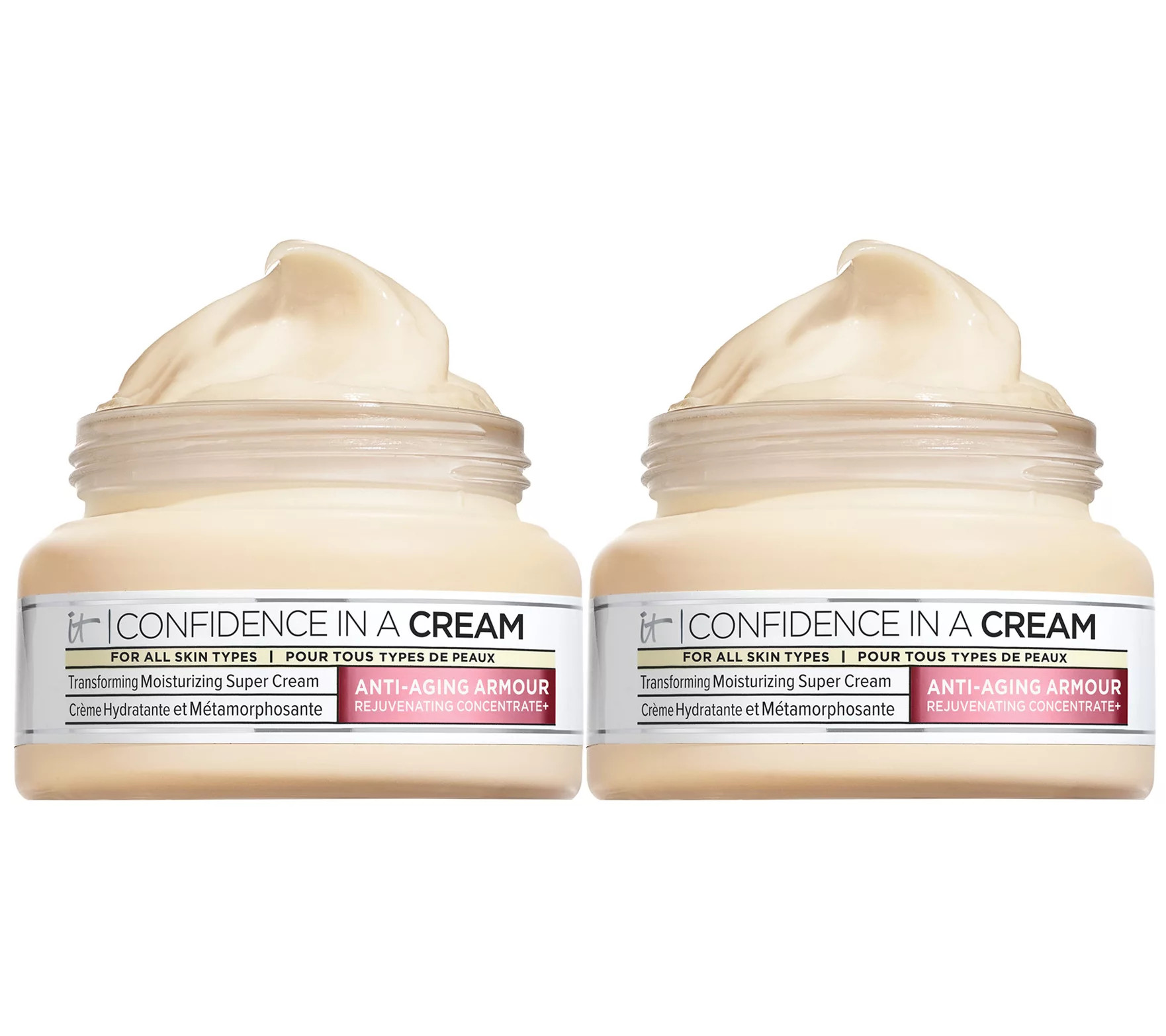 IT Cosmetics Confidence in a Cream Moisturizer Duo Auto-Delivery - QVC.com | QVC
