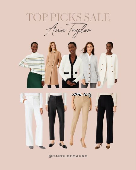 Workwear pants and blazers from Ann Taylor are on sale today

#fashionfinds #outfitinspo #onsalenow #officeoutfit

#LTKSale #LTKstyletip #LTKFind