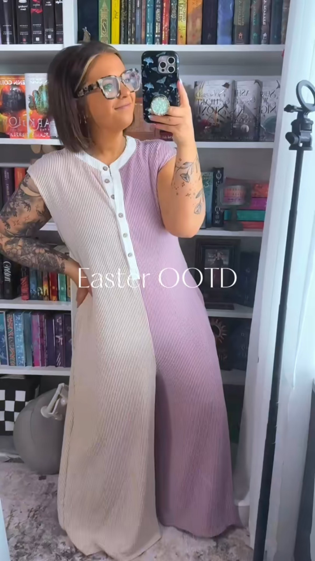 Late post, but my fav jumpsuit!! #ootd #ootdjumpsuit #teacherootd #teacheroutfit 

#LTKFindsUnder50 #LTKSaleAlert #LTKMidsize