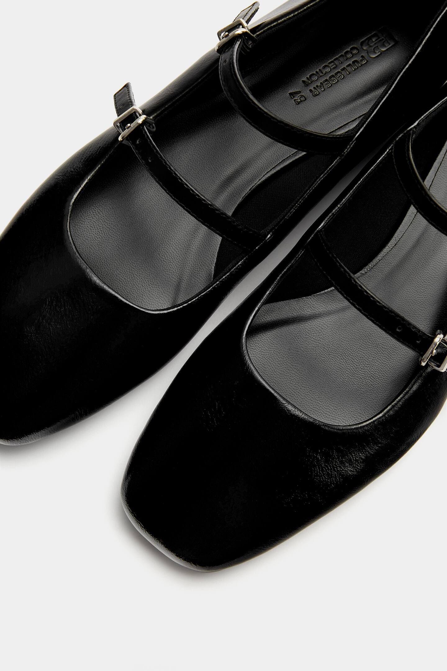 Ballerinas with double strap | PULL and BEAR UK