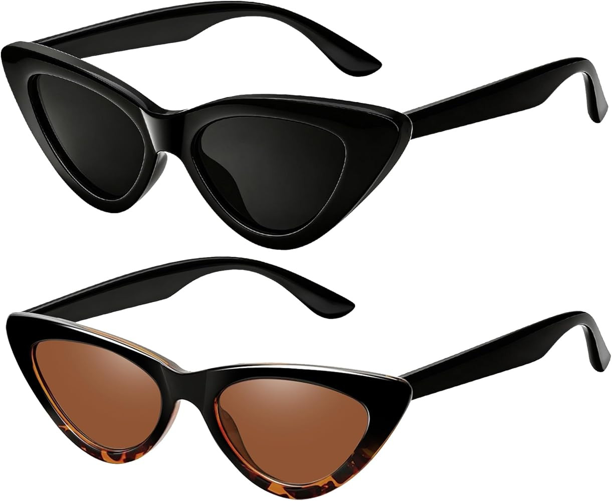Joopin Polarized Cat Eye Sunglasses for Women Vintage Cateye Sun Glasses UV400 Protection | Amazon (US)