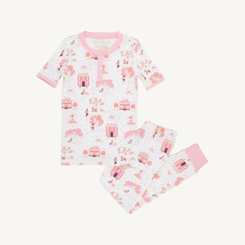 Sara Jane's Short Sleeve Set - Fall on Fincastle Road | The Beaufort Bonnet Company