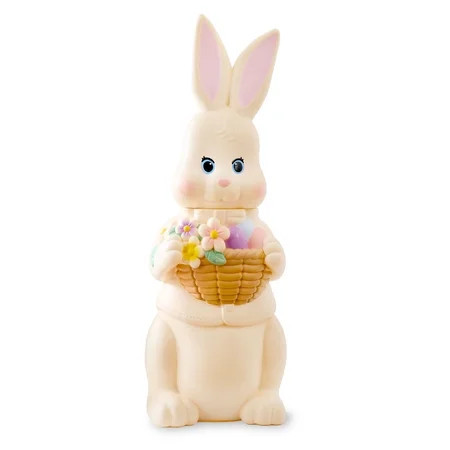 Paint Your Own Lighted Bunny Blow Mold Outdoor Decor, White, 60", Easter by Way To Celebrate | Walmart (US)