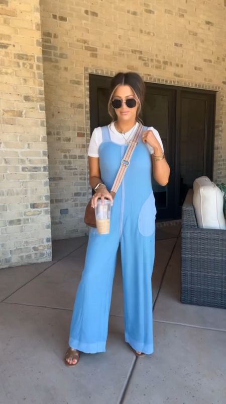 Loving this Amazon outfit wearing a small in the jumpsuit and a medium in the top 

#LTKStyleTip #LTKFindsUnder50 #LTKSeasonal